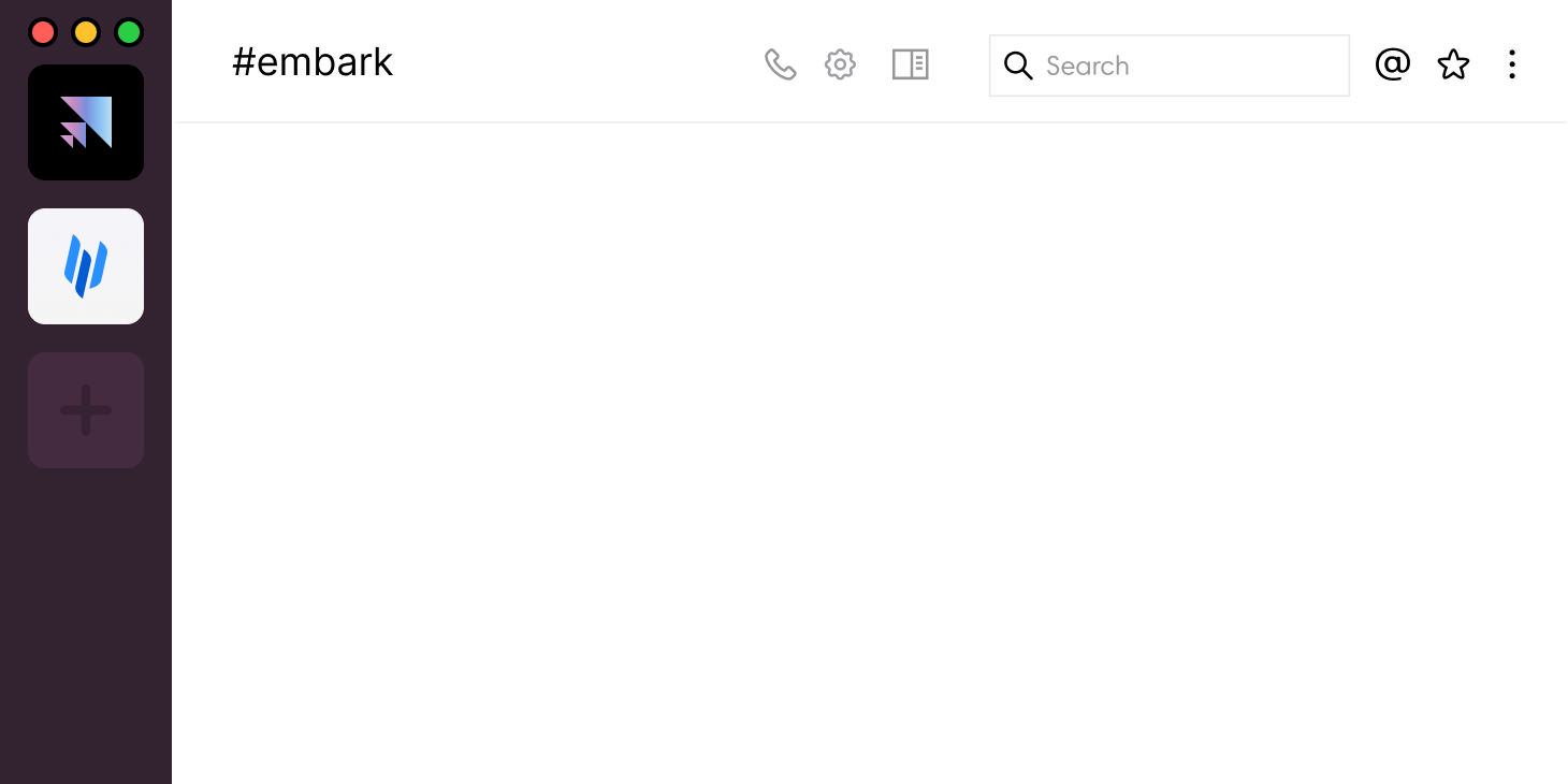 Slack chat service
